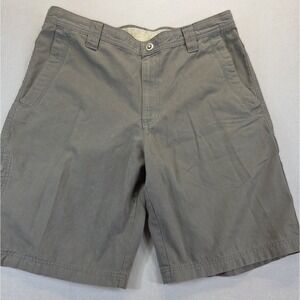 Columbia Mens Shorts 36 Olive Green 11 inch Inseam Hiking Utility Outdoor Gorp